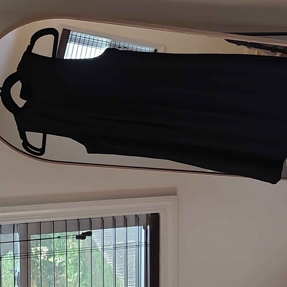 🔶️5 for $30🔶️ Black Semi-Halter Pleated Dress